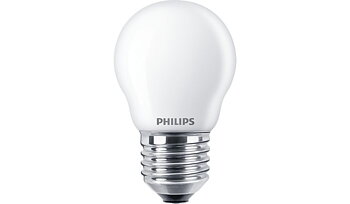 LED Klot 40W (4,3W) E27 Matt - Philips