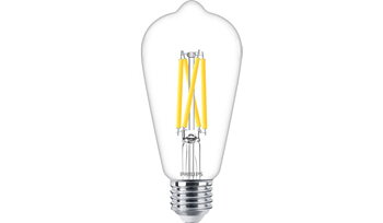 LED Edison 60W (5,9W) E27 Klar Dimbar - Philips