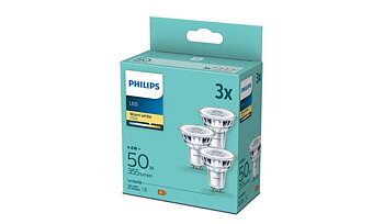 LED Spot 50W (4,6W) PAR16 GU10 Trepack - Philips