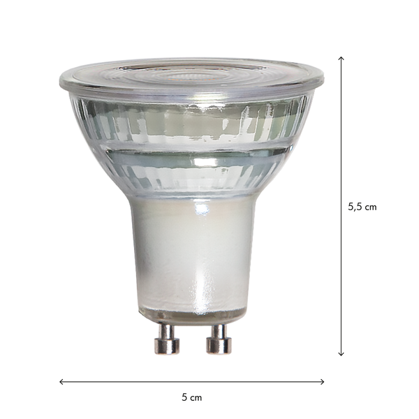 LED-lampa GU10 MR16 Spotlight Glass - Star Trading - 3