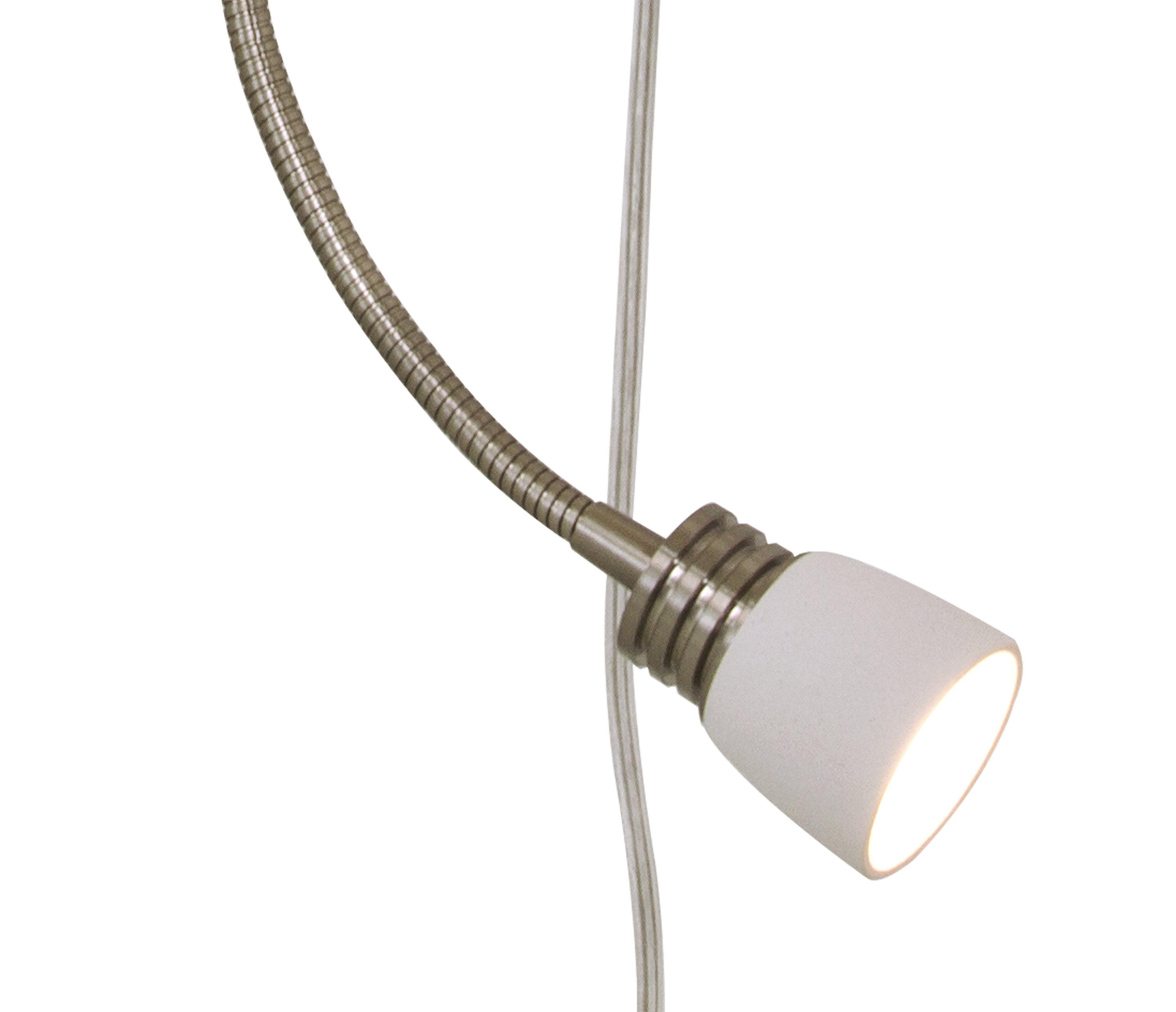 EKETORP vägglampa, vit/stål - Aneta Lighting - 4