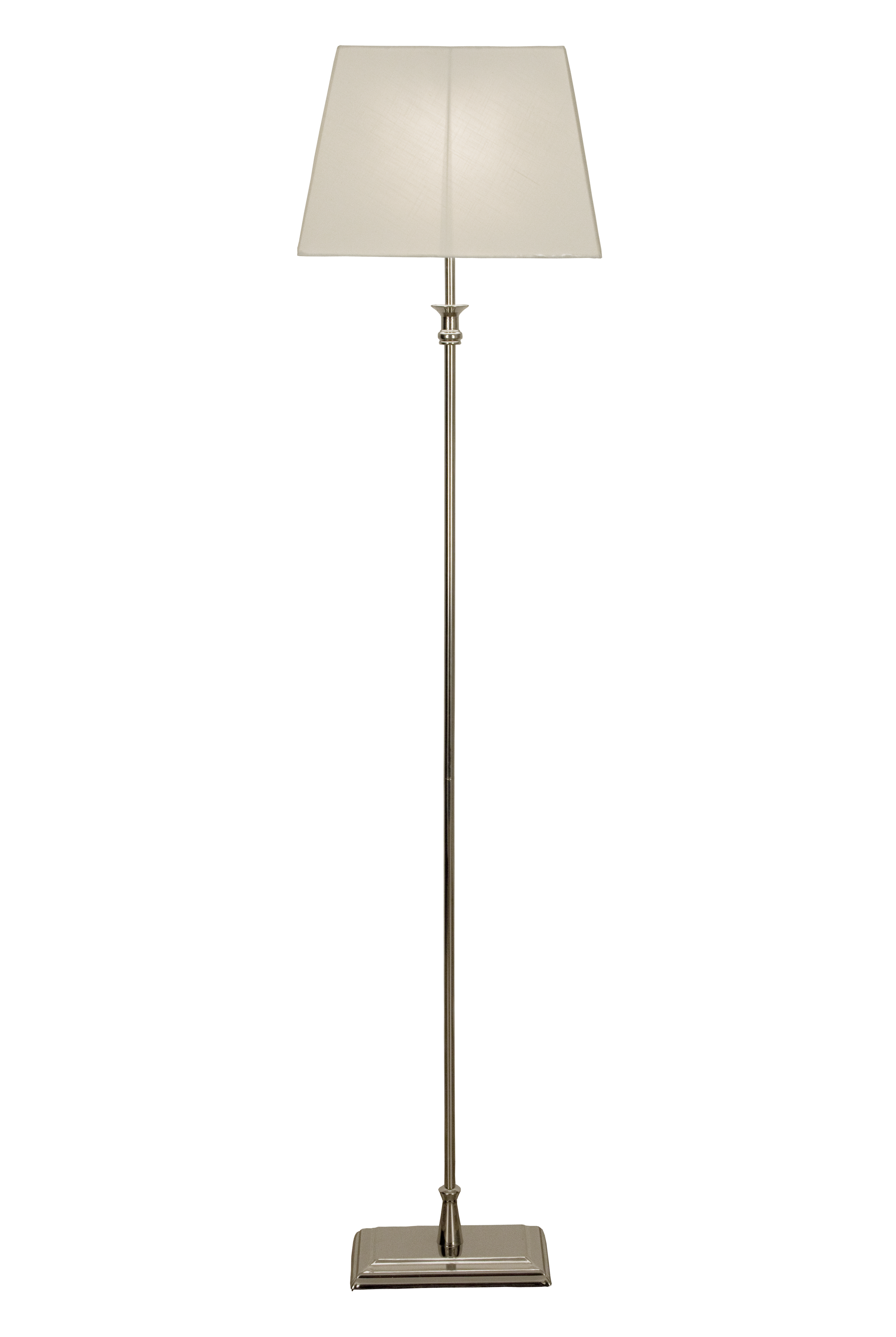 ANETTE golvlampa, silver/vit - Aneta Lighting