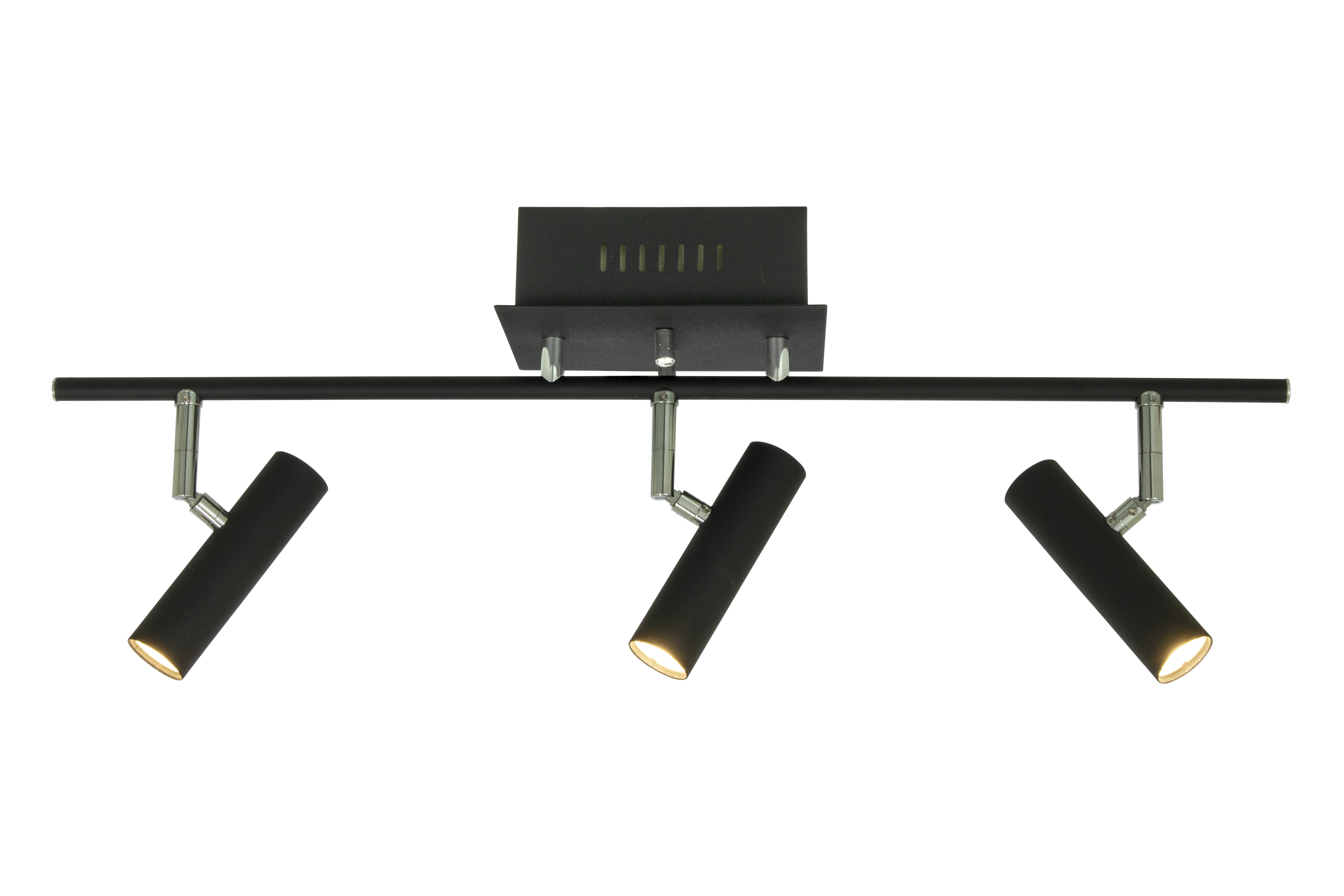 ARTIC takspot rak 3:a, svart - Aneta Lighting
