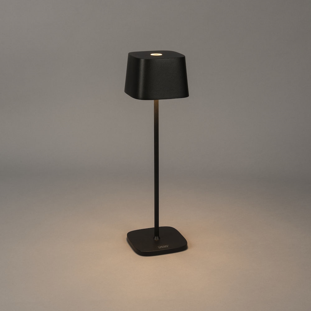 Capri Laddbar Bordslampa svart USB Ute/Inne - Konstsmide