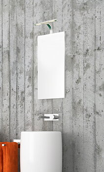 BARI vägg - /skåpsbelysning bad, krom - Aneta Lighting