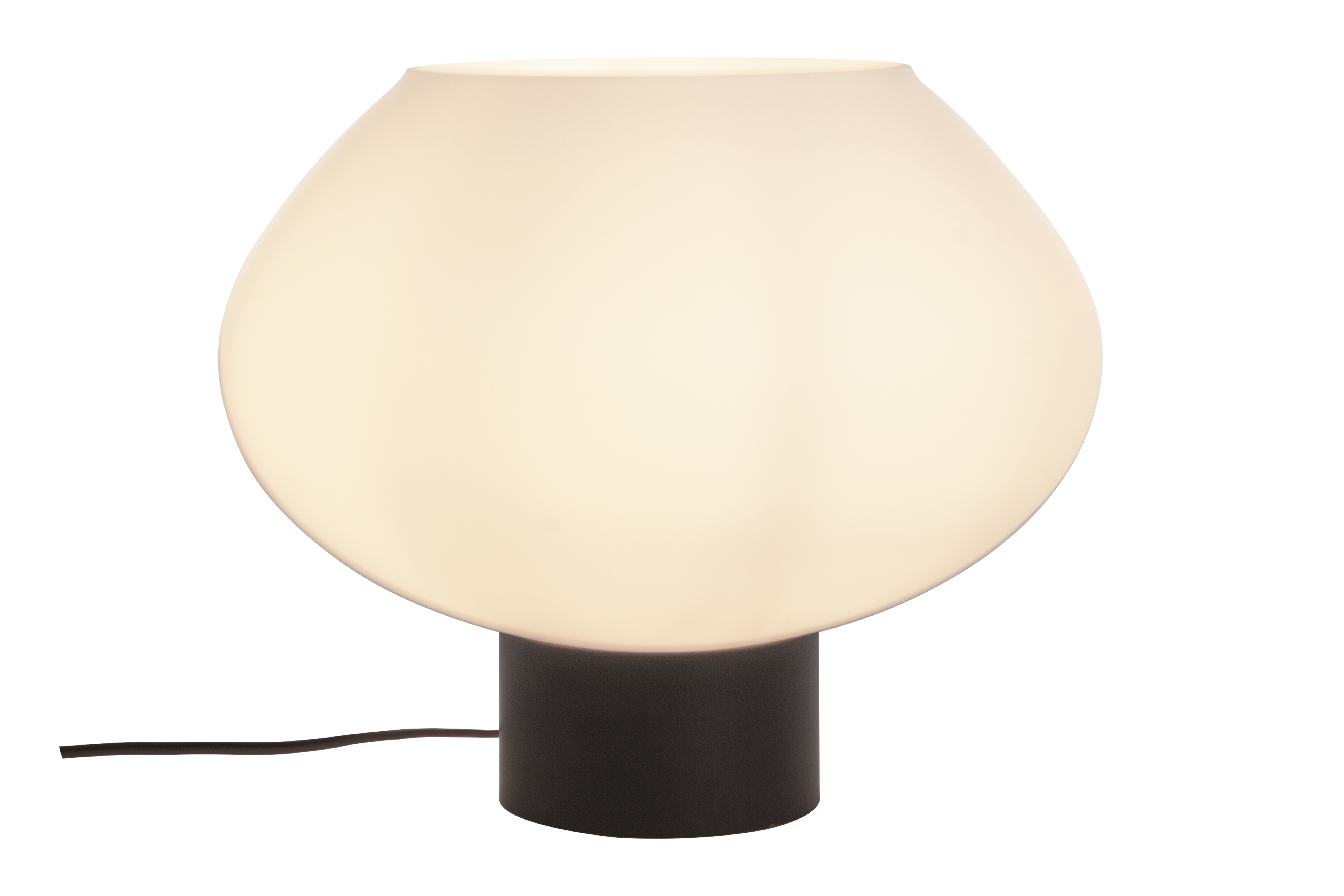 BELL bordlampa stor, svart/vit - Aneta Lighting