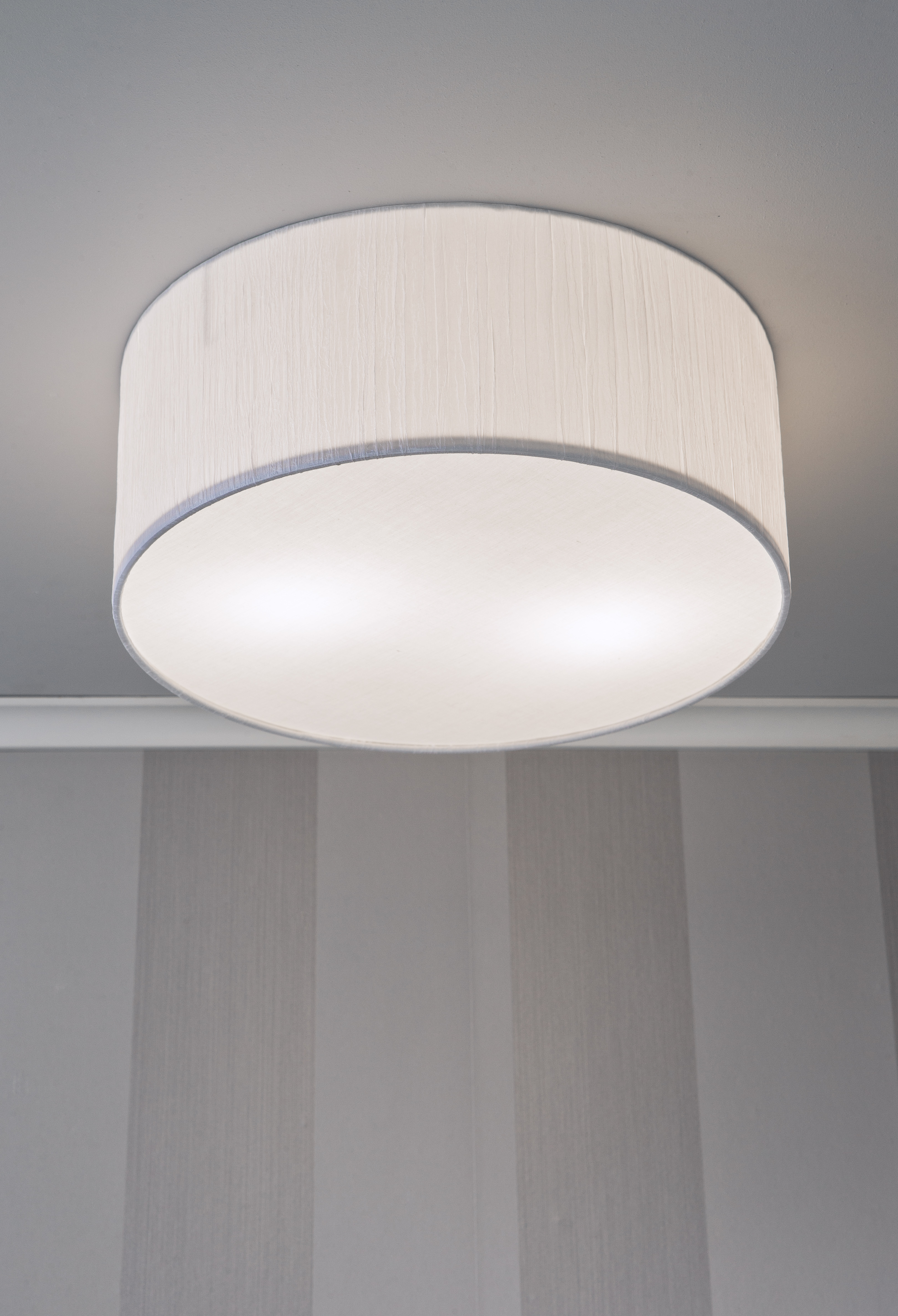 BENDIR plafond, vit rynk - Aneta Lighting