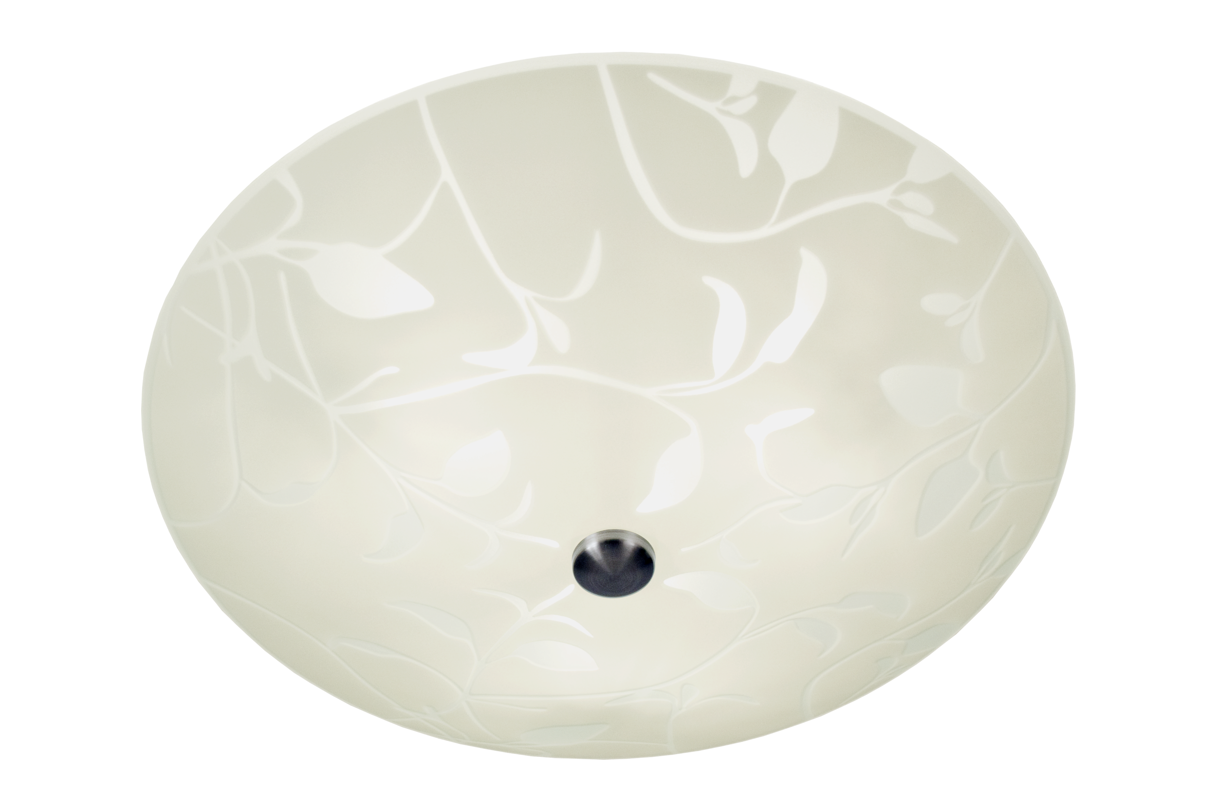 BLADVERK plafond 42cm vit/stål - Aneta Lighting