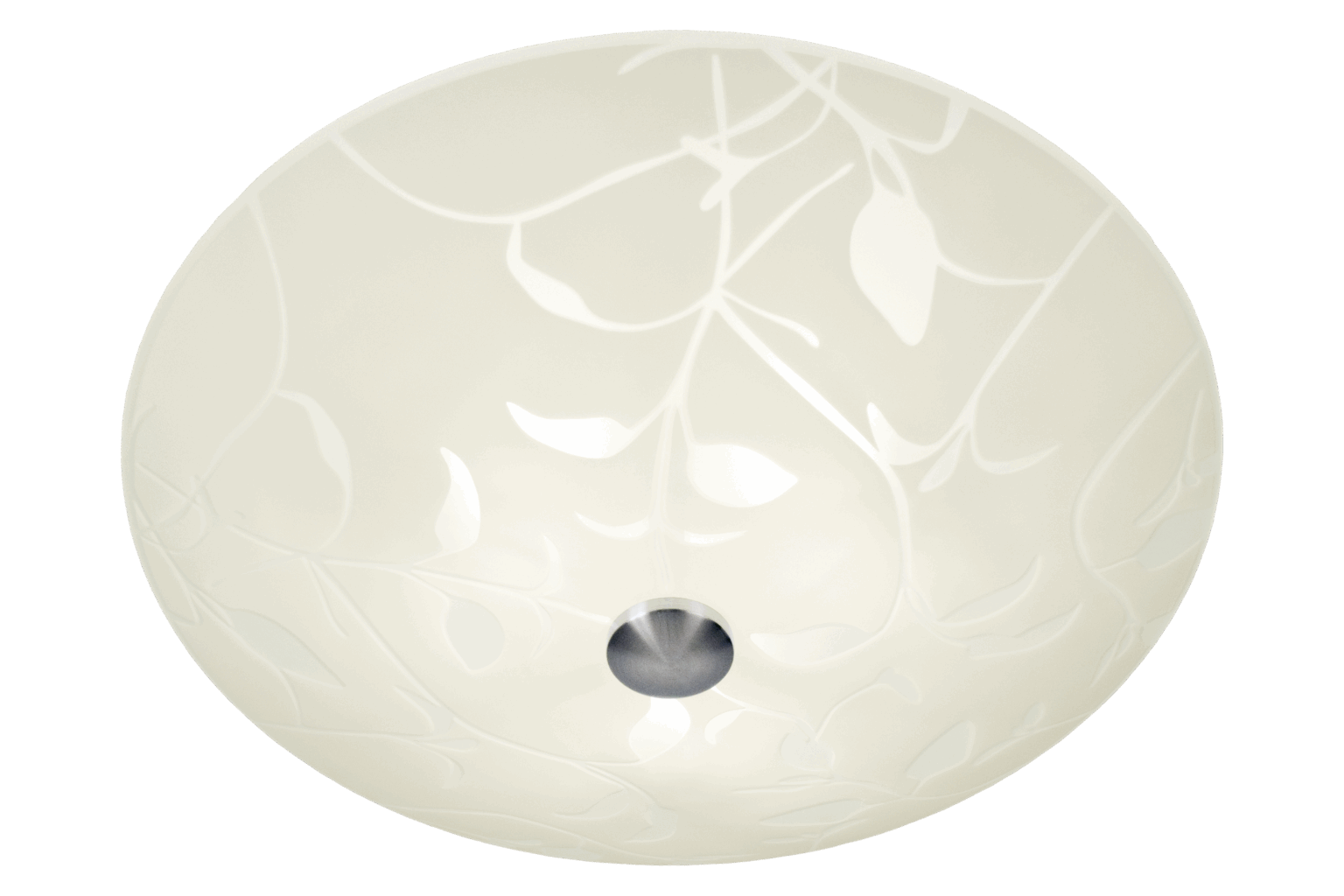 BLADVERK plafond 50cm, vit/stål - Aneta Lighting - 2