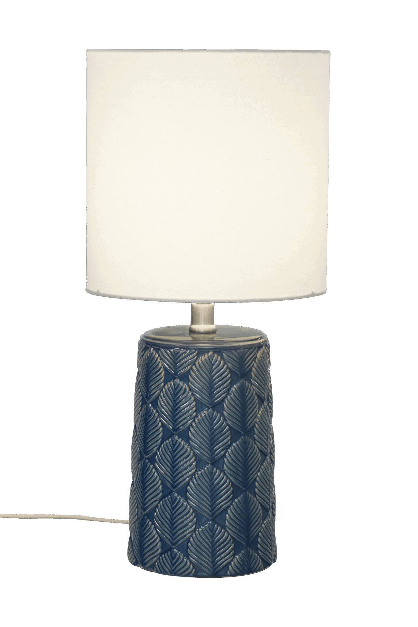 BODIL bordslampa, blå/naturvit - Aneta Lighting - 2