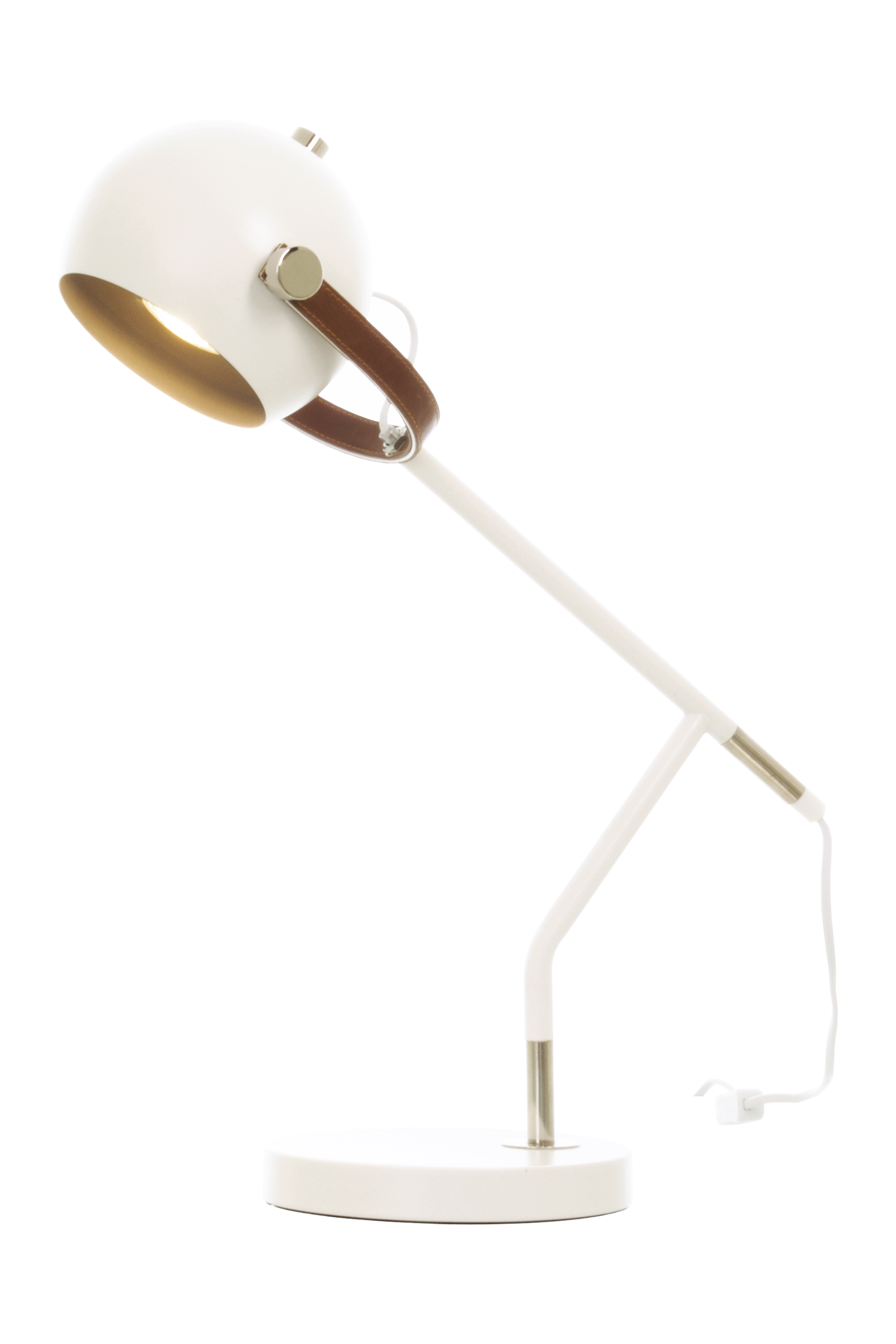 BOW skrivbordslampa, vit - Aneta Lighting