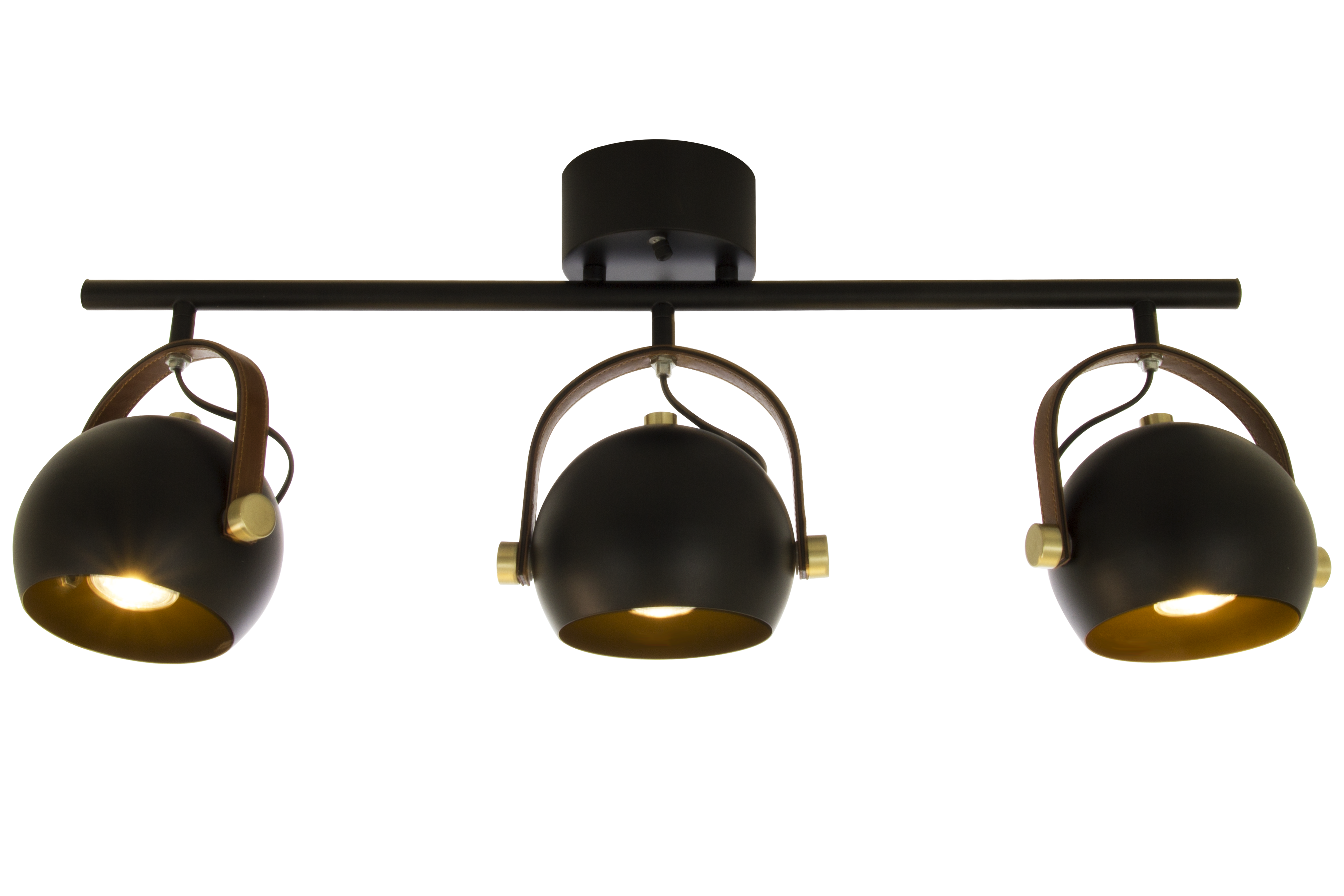 BOW takspot, svart - Aneta Lighting