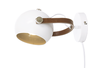 BOW vägglampa, vit - Aneta Lighting