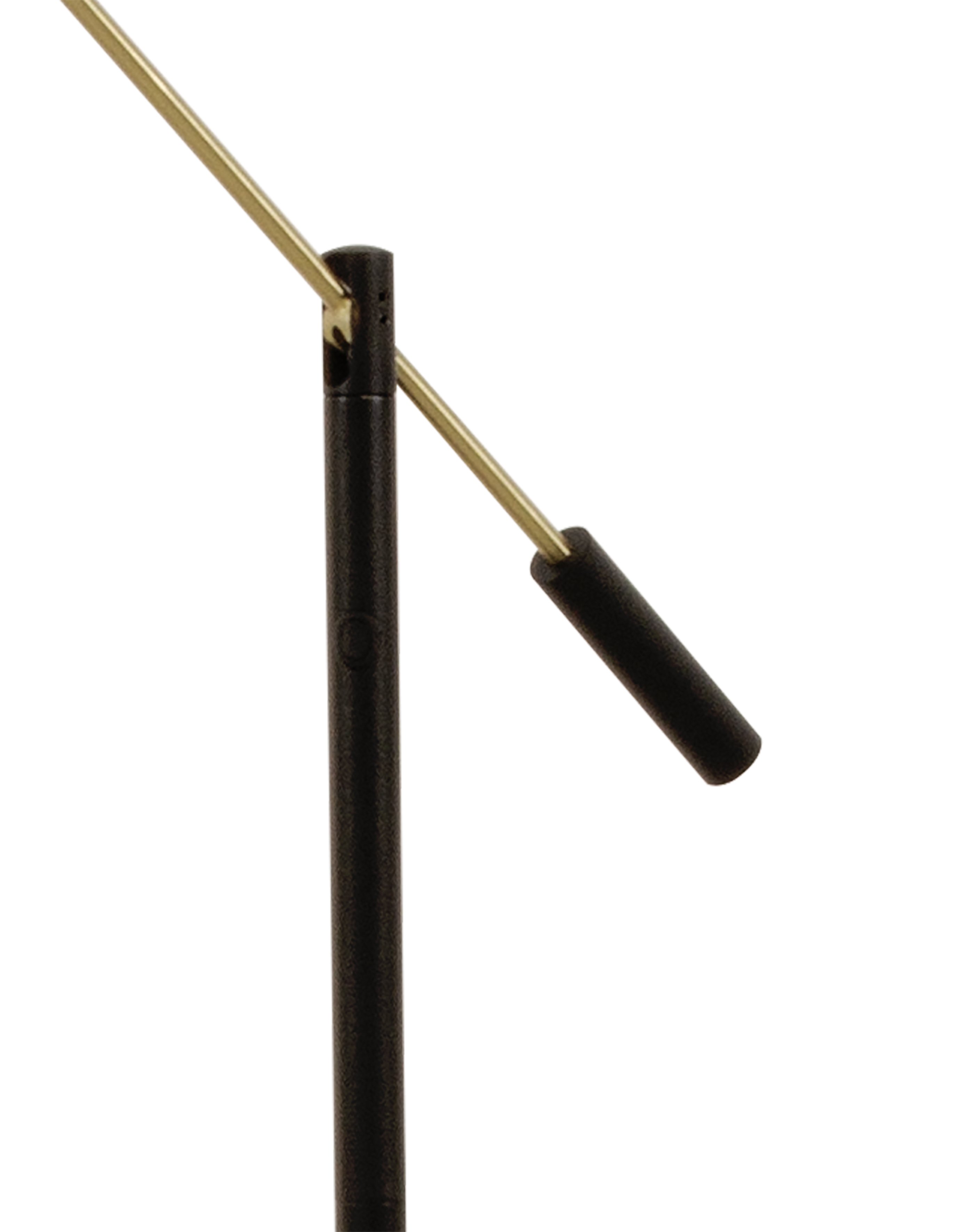 CADIZ golvlampa, svart/matt mässing - Aneta Lighting - 4