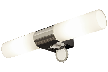 COSENZA vägg dubbel bad, krom - Aneta Lighting