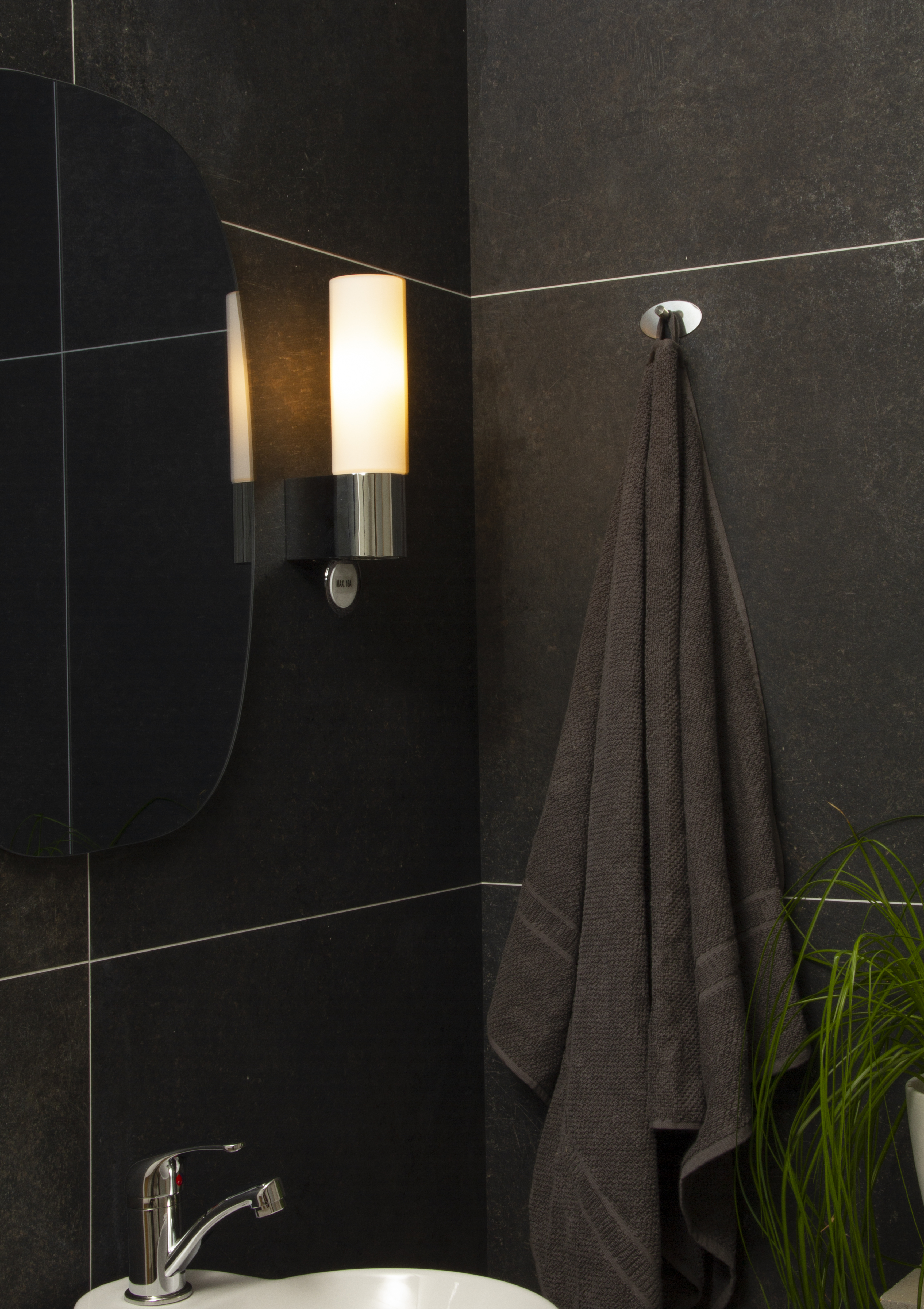COSENZA vägglampa bad, krom - Aneta Lighting - 2