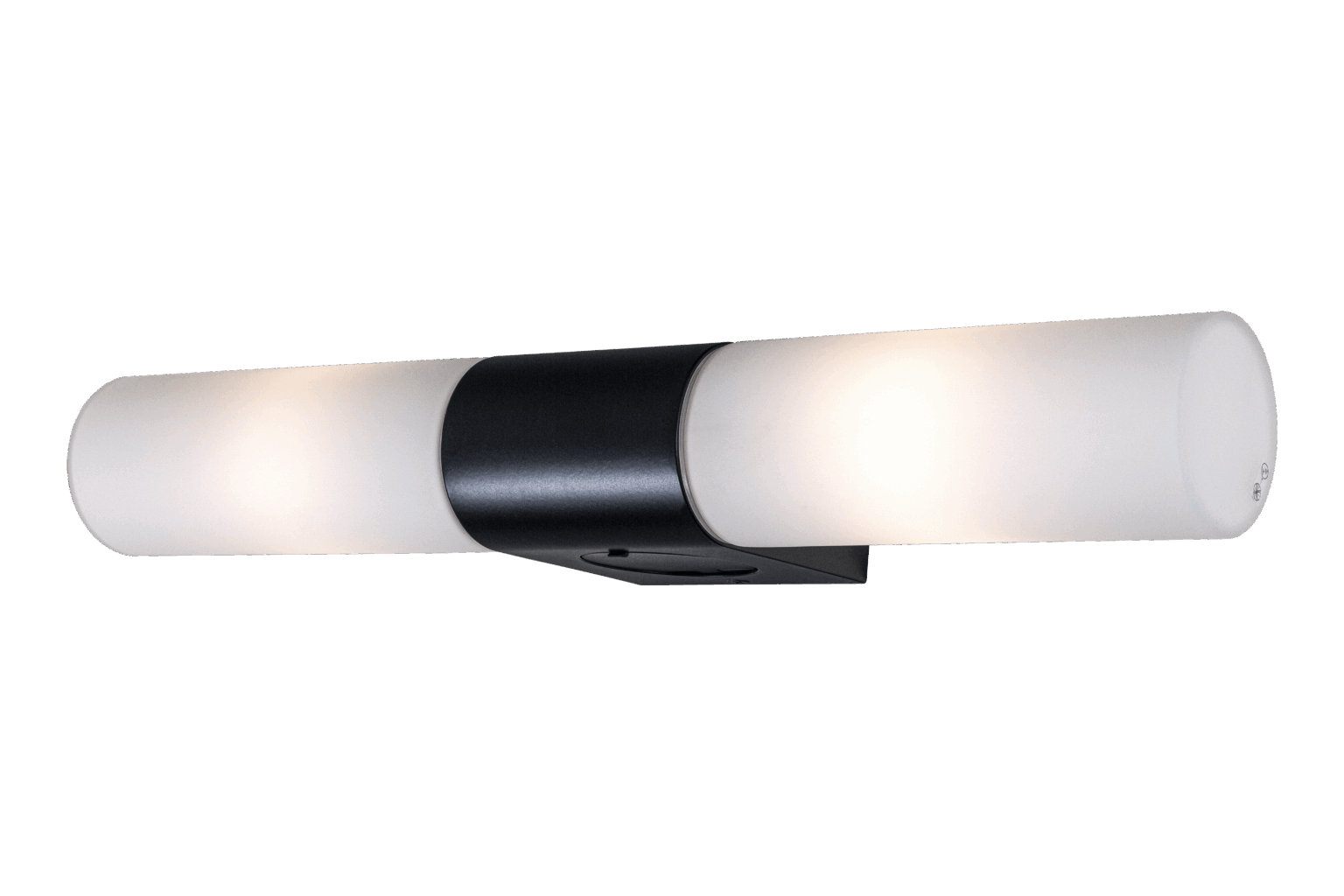 COSENZA vägglampa dubbel bad, svart - Aneta Lighting - 2