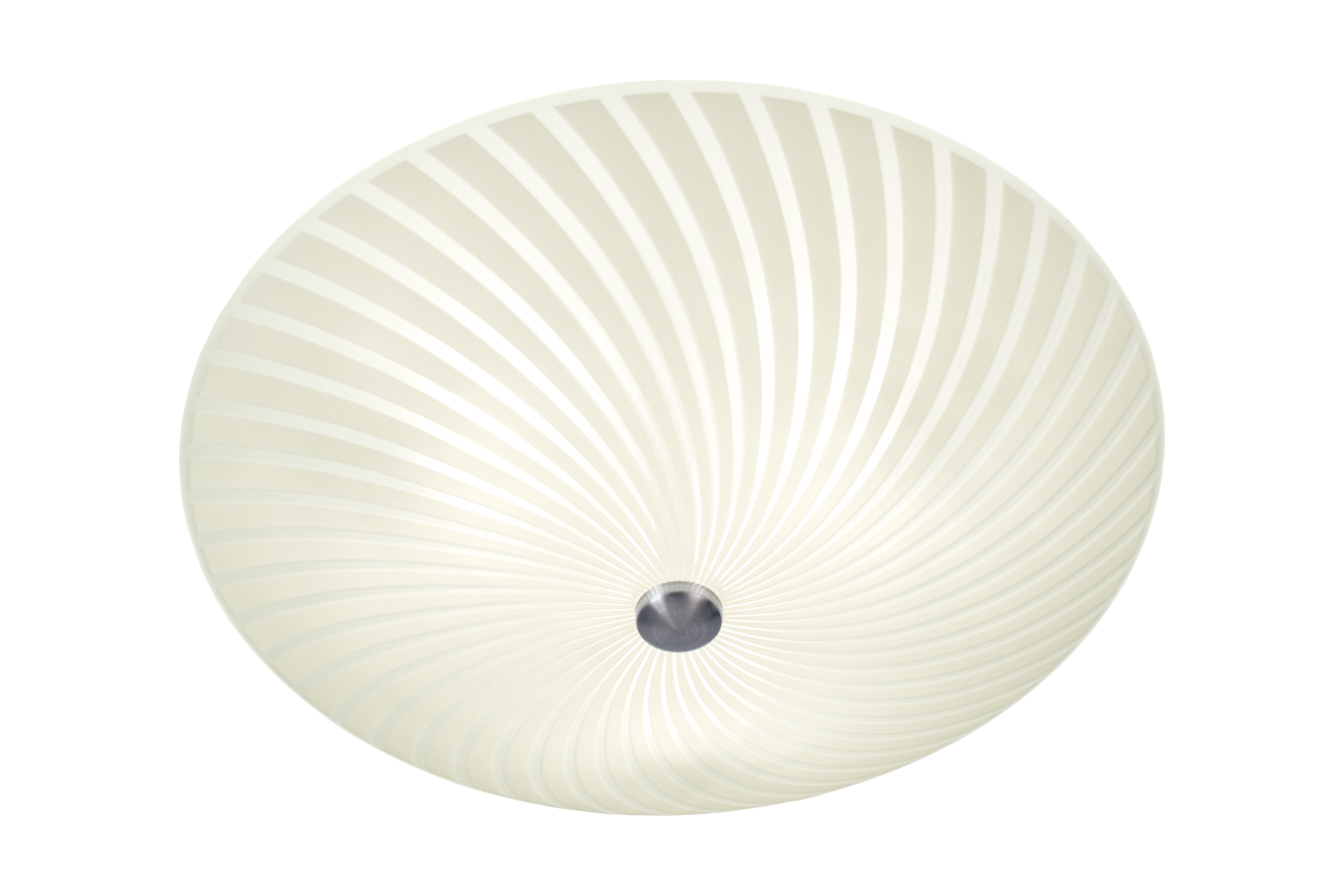 CYKLON plafond 42cm, vit/stål - Aneta Lighting