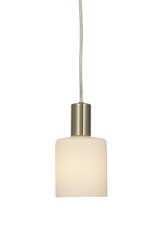 CYLINDER fönsterlampa, stål/opalvit - Aneta Lighting