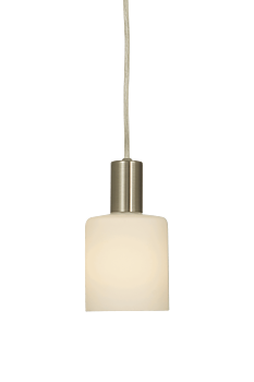 CYLINDER fönsterlampa, stål/opalvit - Aneta Lighting