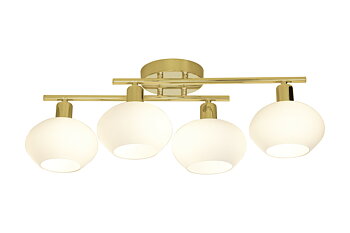 ELBA plafond bad, matt mässing - Aneta Lighting