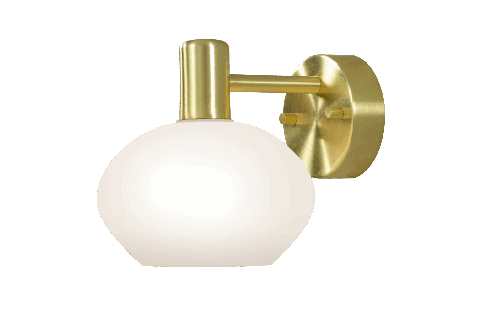 ELBA vägglampa bad 1:a, matt mässing - Aneta Lighting - 2