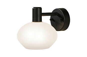 ELBA vägglampa bad 1:a, svart - Aneta Lighting