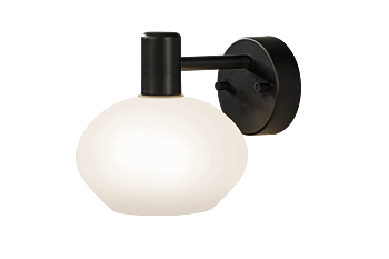 ELBA vägglampa bad 1:a, svart - Aneta Lighting