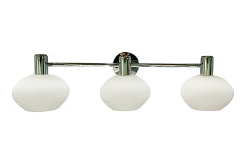 ELBA vägglampa bad 3:a, krom - Aneta Lighting