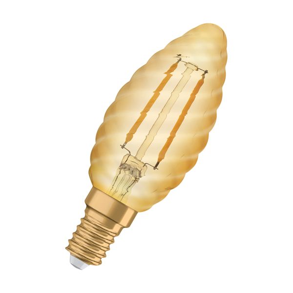 Vridet Kronljus Osram 1906 1.5W (15W) 824 Gold E14 - 2