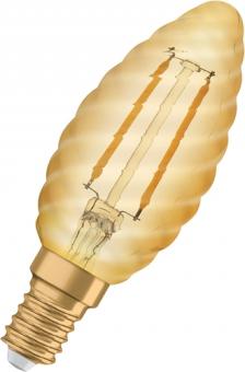 Vridet Kronljus Osram 1906 1.5W (15W) 824 Gold E14