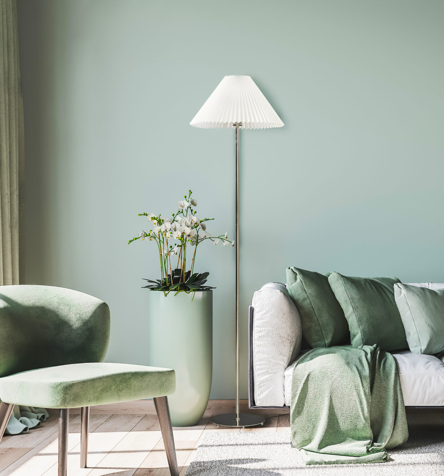 FELIX skärm, Ø46cm, vit - Aneta Lighting - 2