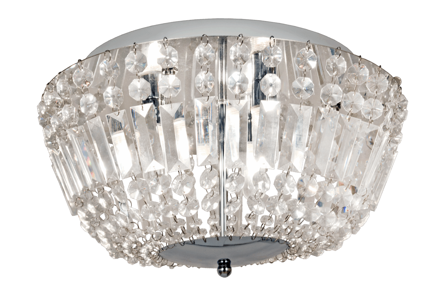 GIOVANNA plafond bad, krom/klar - Aneta Lighting - 2