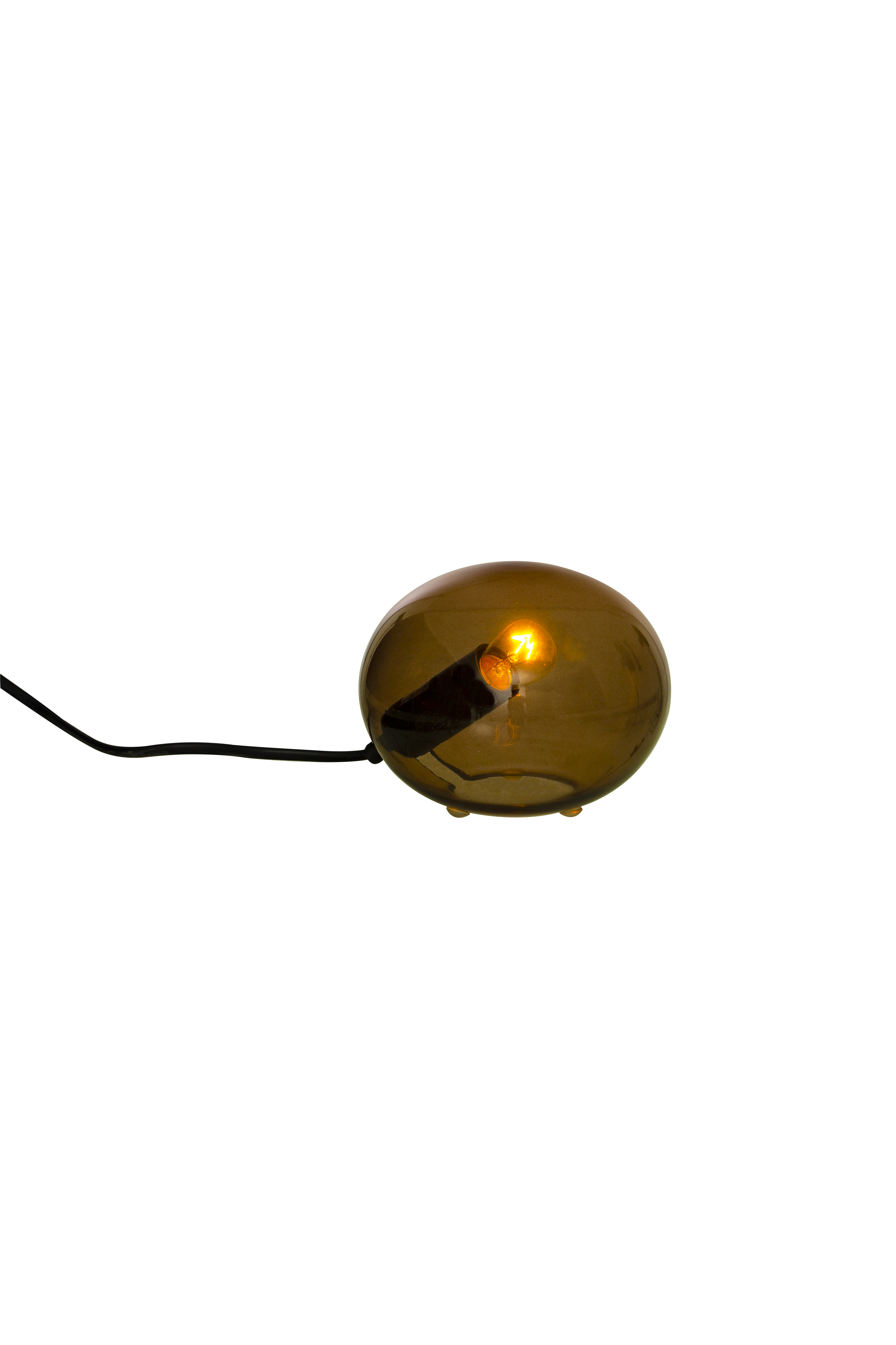 GLOBUS bordslampa 13cm, brun - Aneta Lighting