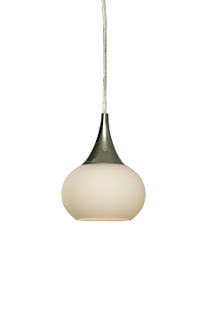 GLOBUS fönsterlampa, vit/krom - Aneta Lighting