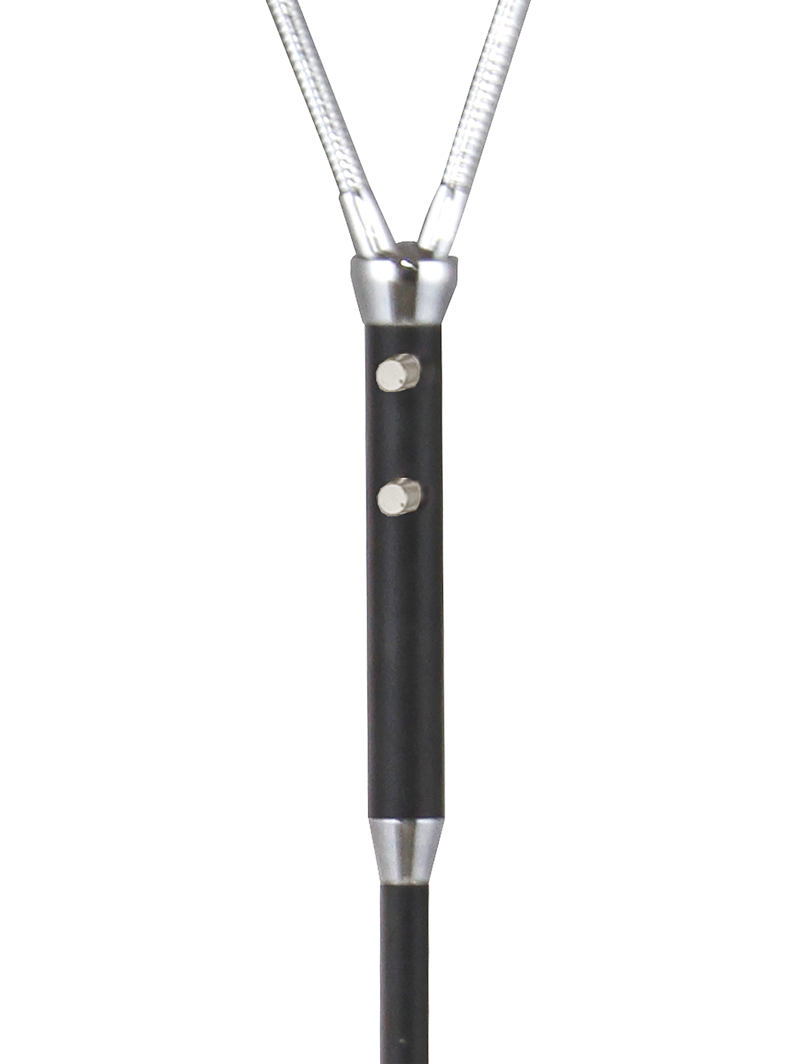 HERO golvlampa, dubbel, svart/krom - Aneta Lighting - 2