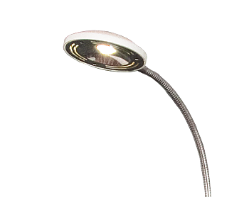HERO golvlampa.vit/krom - Aneta Lighting