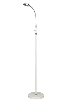 HERO golvlampa.vit/krom - Aneta Lighting