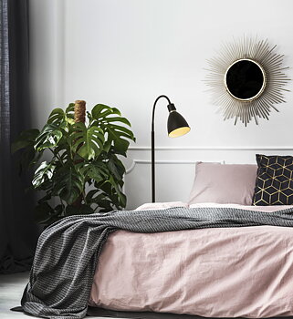 IDRE golvlampa, svart - Aneta Lighting
