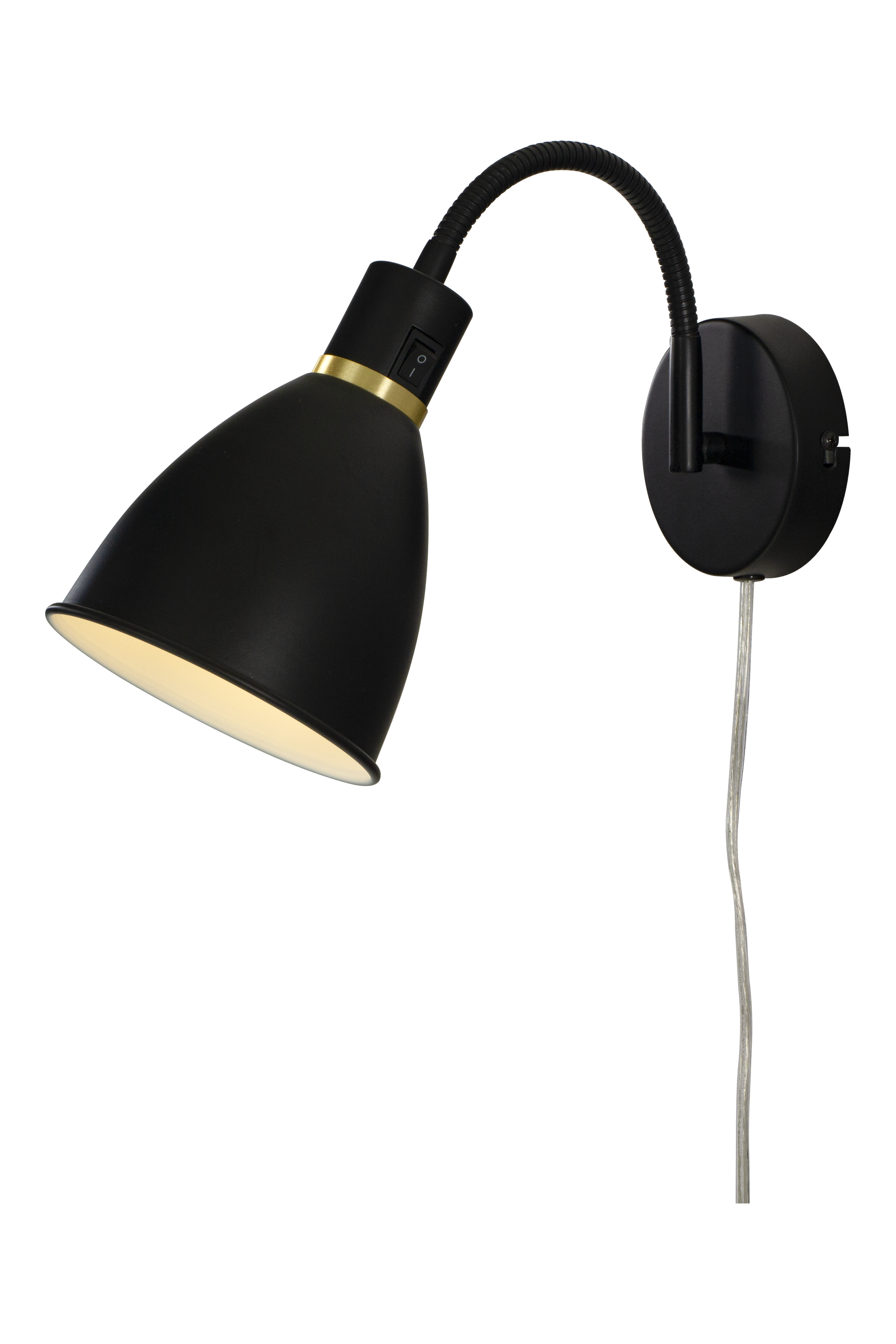 IDRE vägglampa, svart - Aneta Lighting