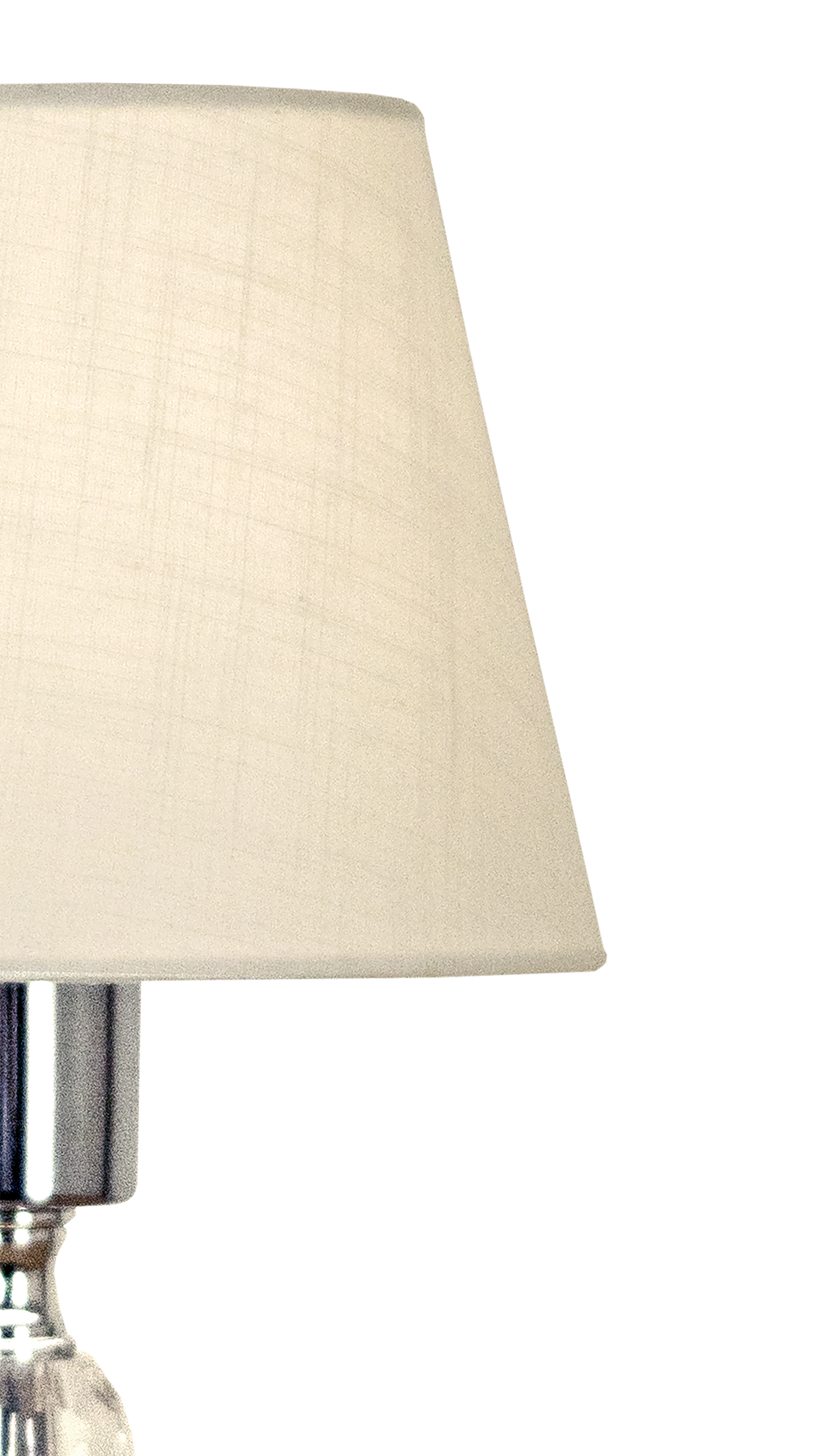 JOHANNA bordlampa mellan, krom/vit - Aneta Lighting - 2