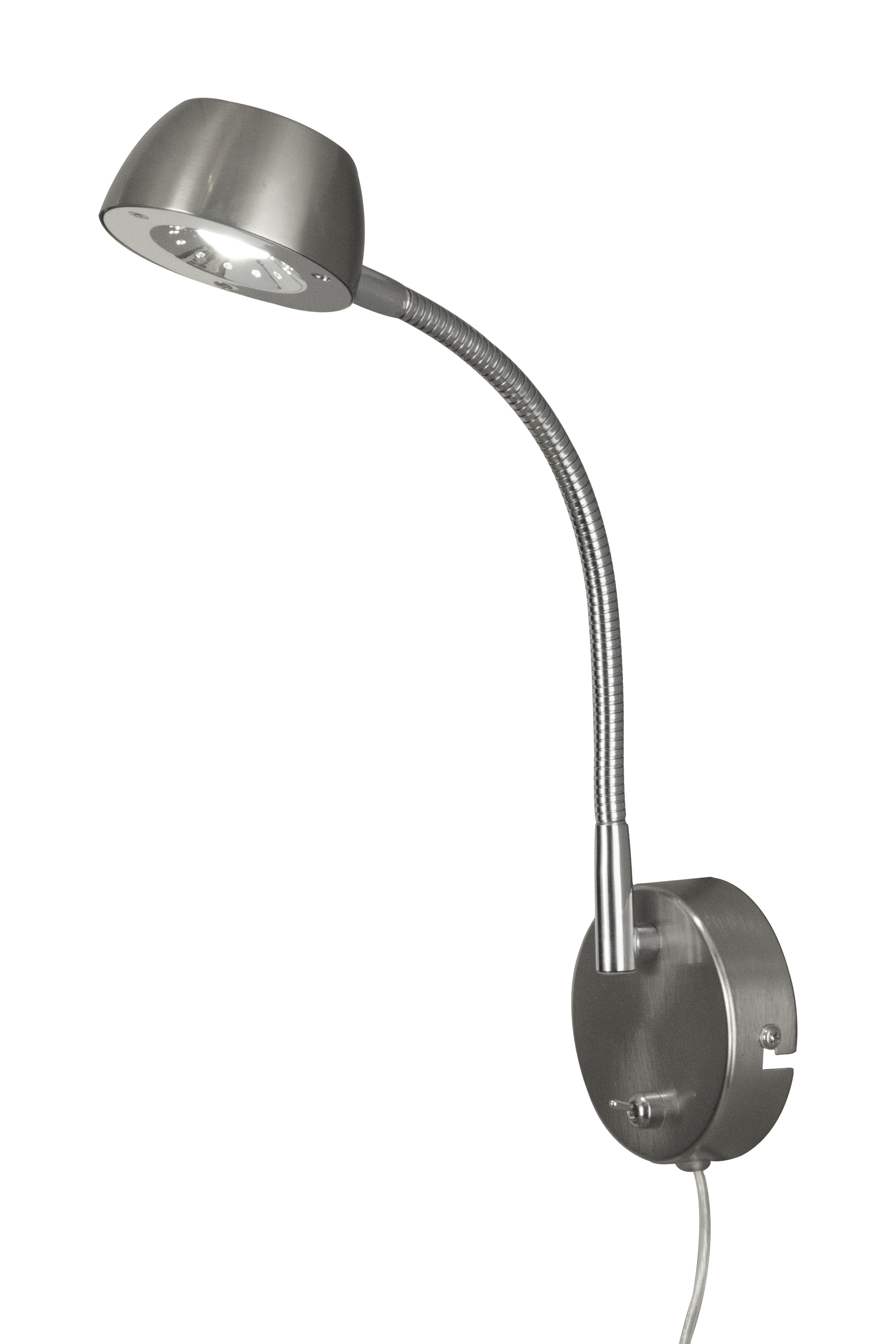 JUNO vägglampa, stål - Aneta Lighting
