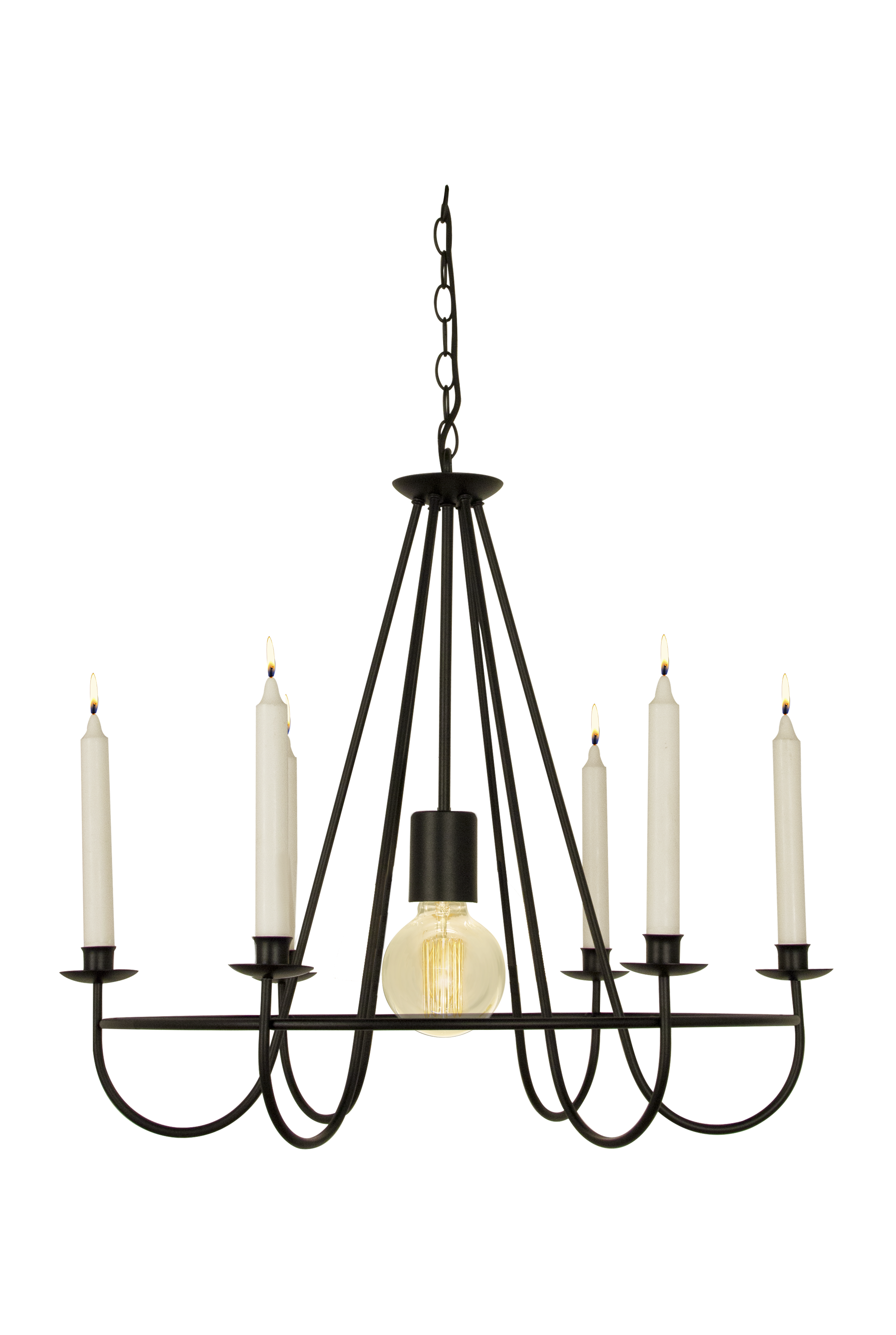 KRONOBERG takkrona, svart - Aneta Lighting