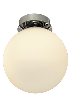 LIDO plafond bad, krom/vit - Aneta Lighting