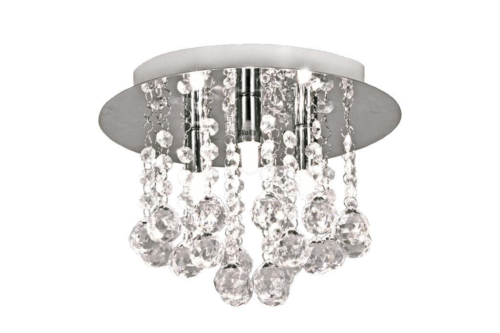 MADELENE plafond 26cm, krom - Aneta Lighting - 2