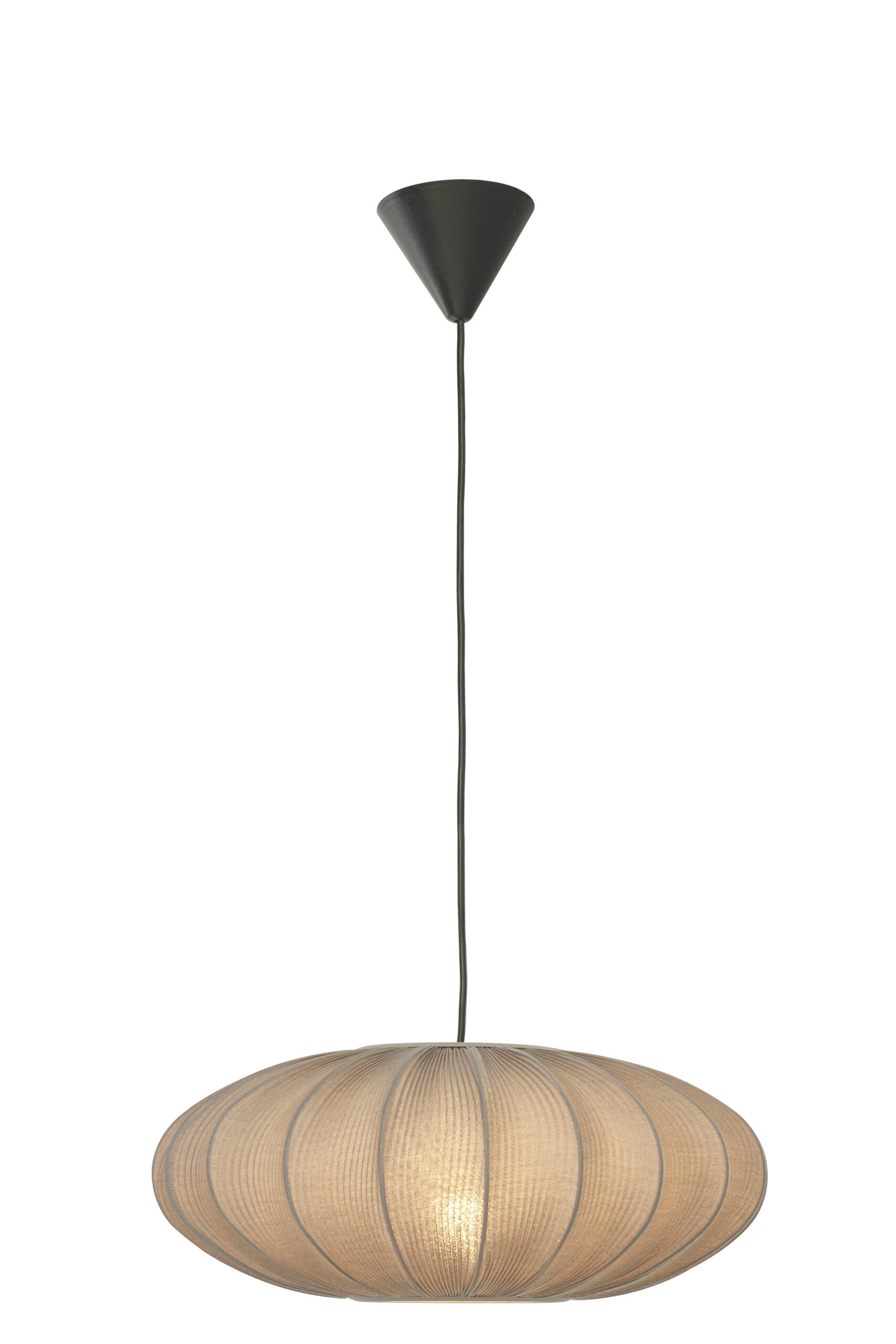 MAMSELL taklampa 45 cm, varmgrå - Aneta Lighting