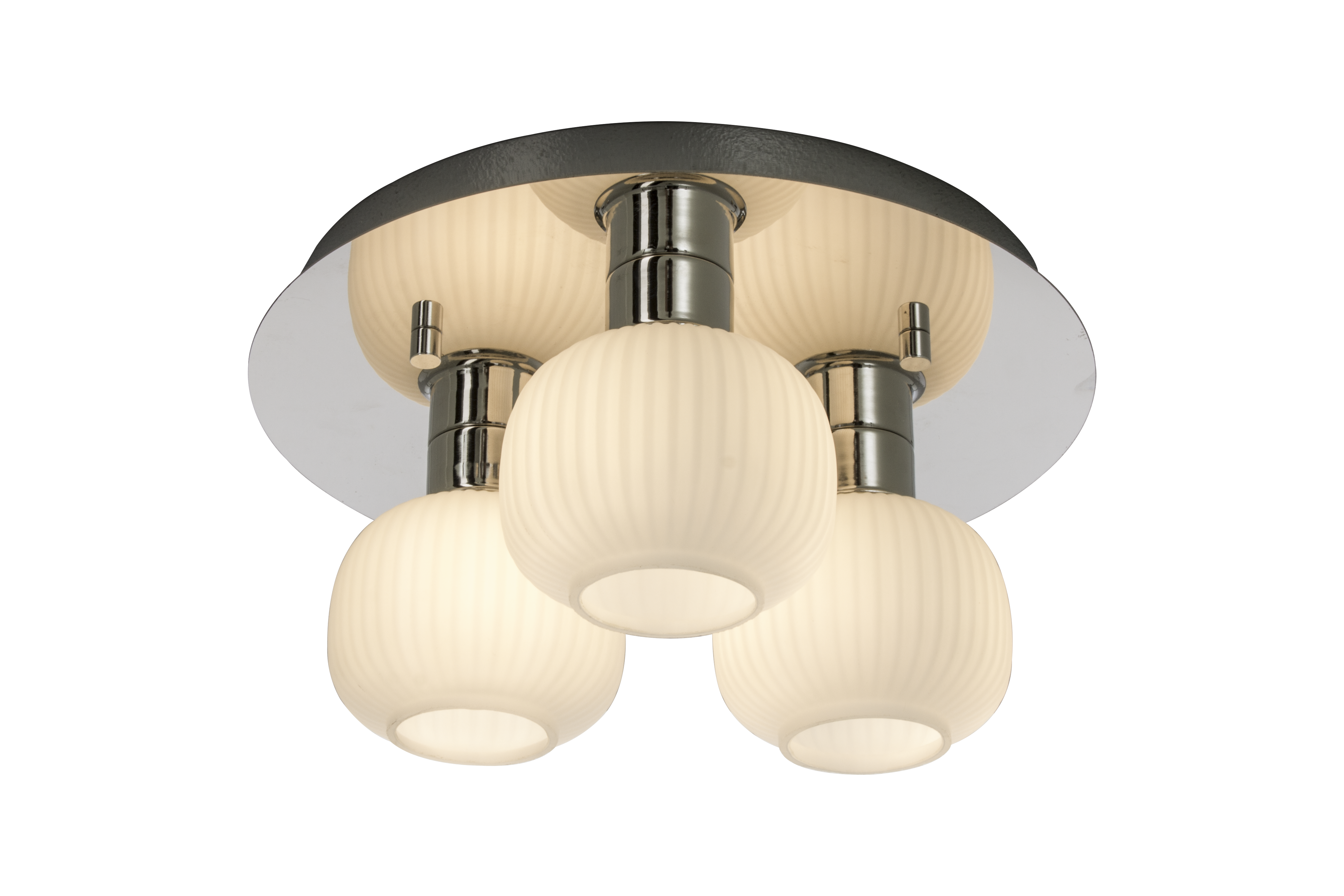 MESSINA plafond bad, krom/vit - Aneta Lighting