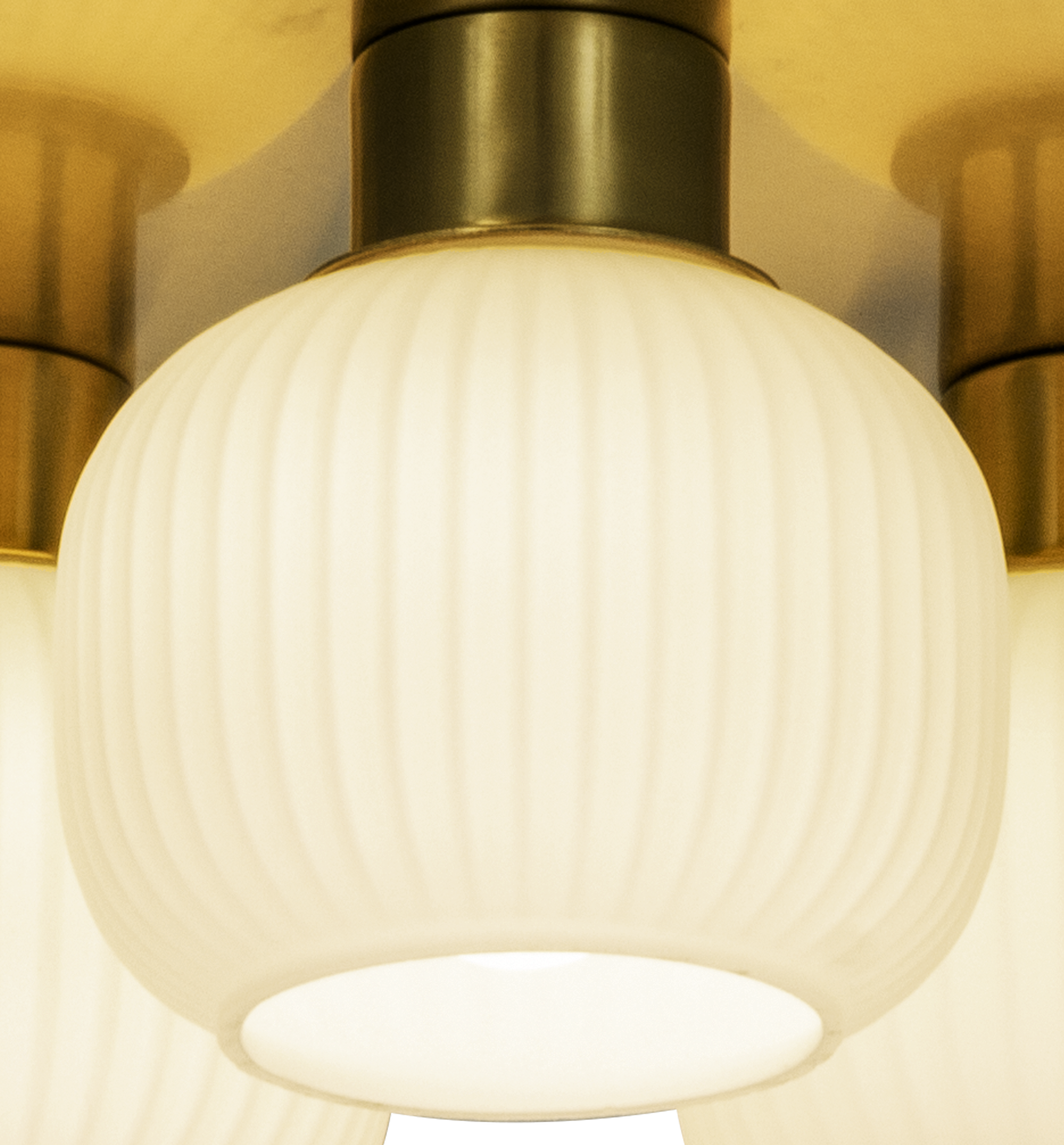 MESSINA plafond bad, matt mässing - Aneta Lighting