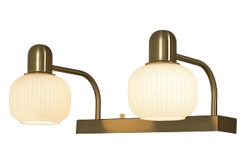 MESSINA skåpbelysning, matt mässing - Aneta Lighting