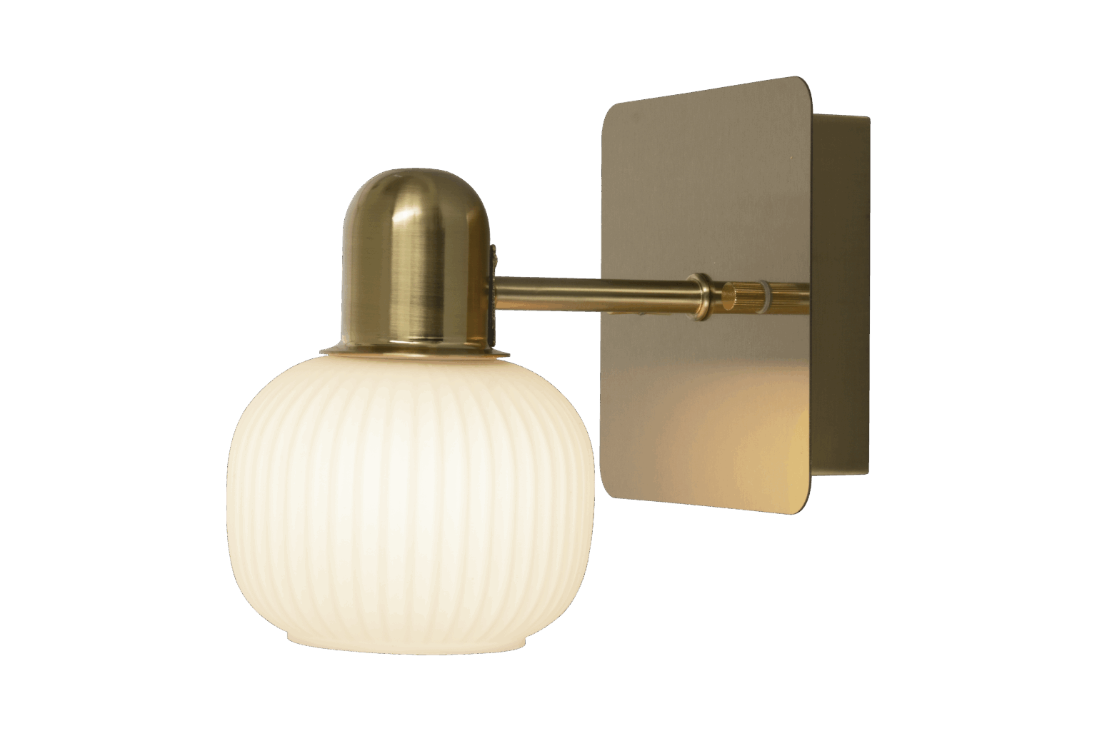 MESSINA vägglampa bad 1:a, matt mässing - Aneta Lighting - 2